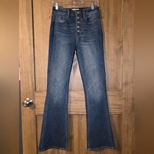 Vigoss Women's Blue Boot Cut Jeans